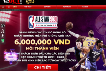 Cá cược bóng rổ tại nhà cái 12bet