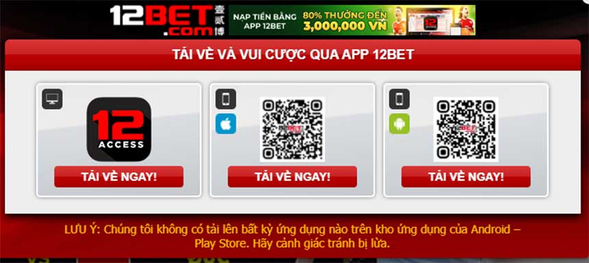 12Bet Mobile App
